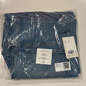 NWT • H&M Mama Wide/High rib Maternity Jean (Full Length)